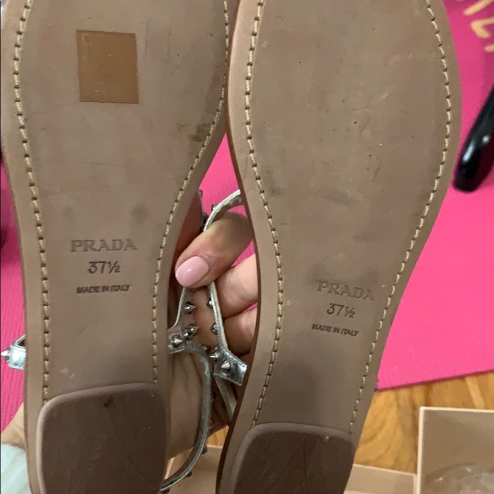 Prada studded sandal - Picture 2 of 4